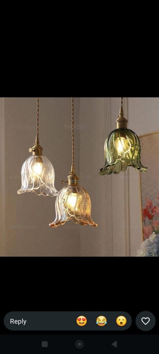 glass pendants lights